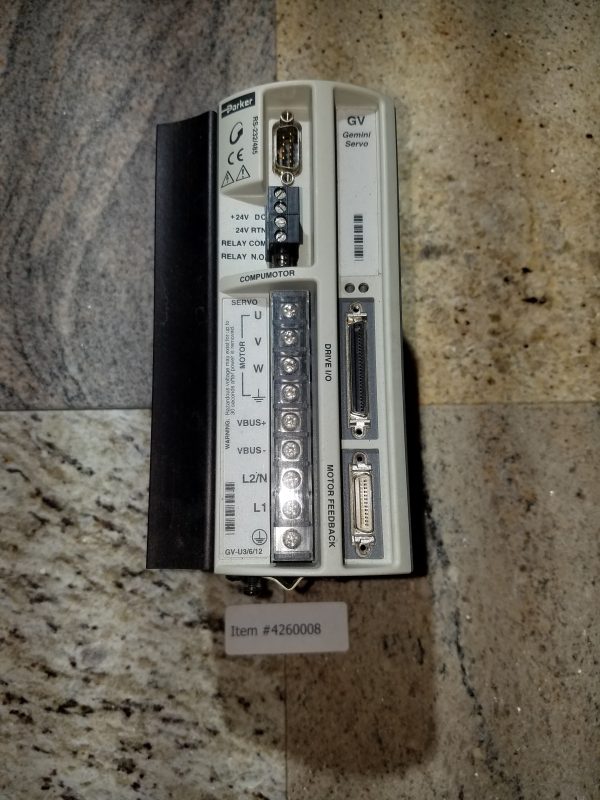 Parker Gemini Servo GV-U6E-NK-13153 [4260008] - Image 3