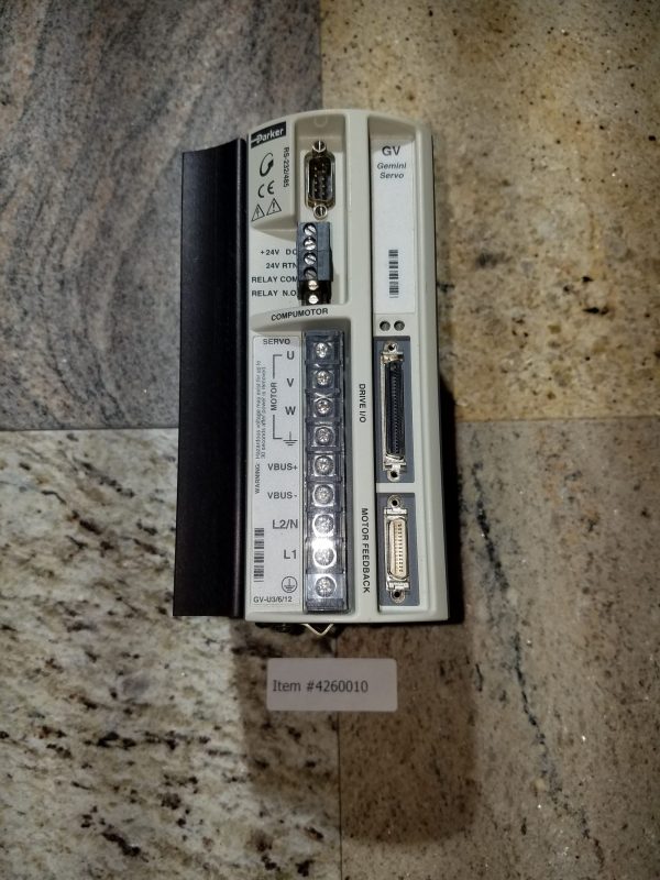 Parker Gemini Servo GV-U6E-NK-13153 [4260010] - Image 3
