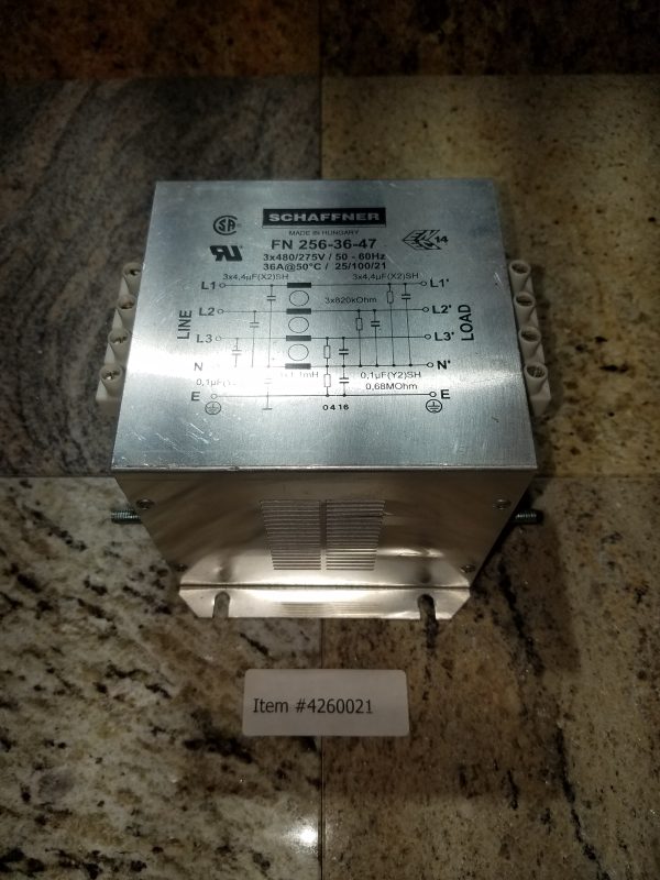 Schaffner FN 256-36-47 Power Line Filter [4260021]