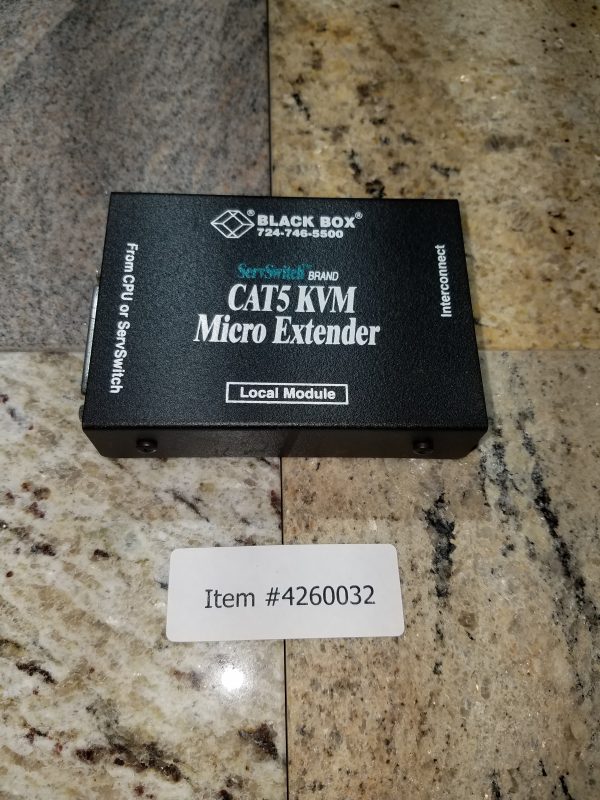 Black Box ACU3001A CAT5 KVM Micro Extender [4260032]