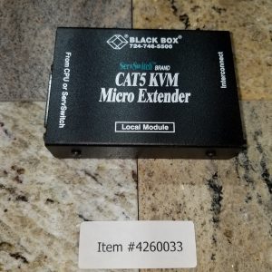 Black Box ACU3001A CAT5 KVM Micro Extender [4260033]