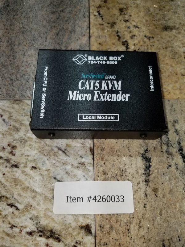 Black Box ACU3001A CAT5 KVM Micro Extender [4260033]