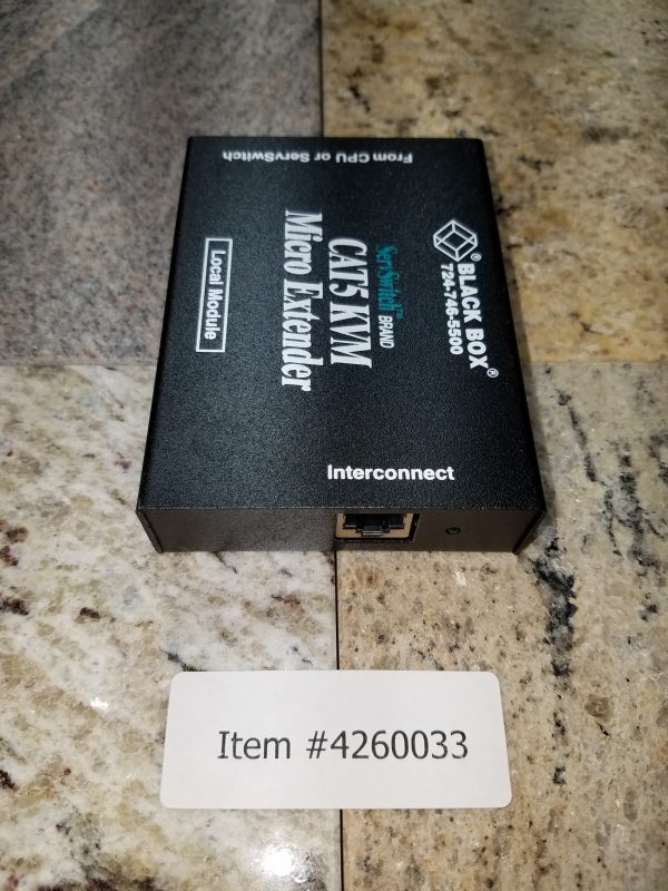 Black Box ACU3001A CAT5 KVM Micro Extender [4260033] - Image 4
