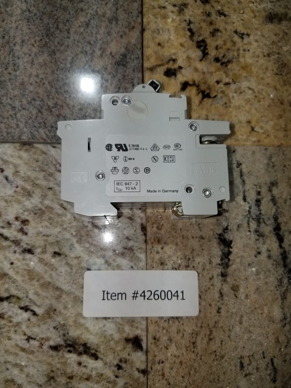 ABB E76126 2 Pole Circuit Breaker (C6) [4260041] - Image 2