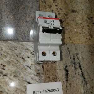 ABB E76126 2 Pole Circuit Breaker (D10) [4260043]
