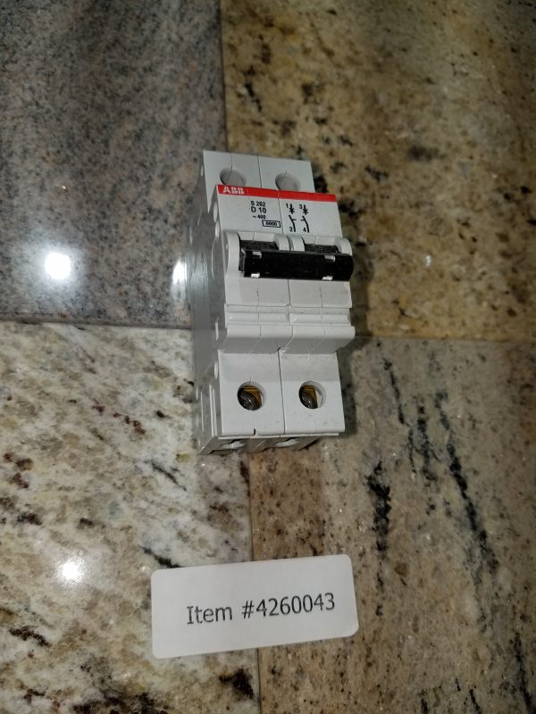 ABB E76126 2 Pole Circuit Breaker (D10) [4260043]
