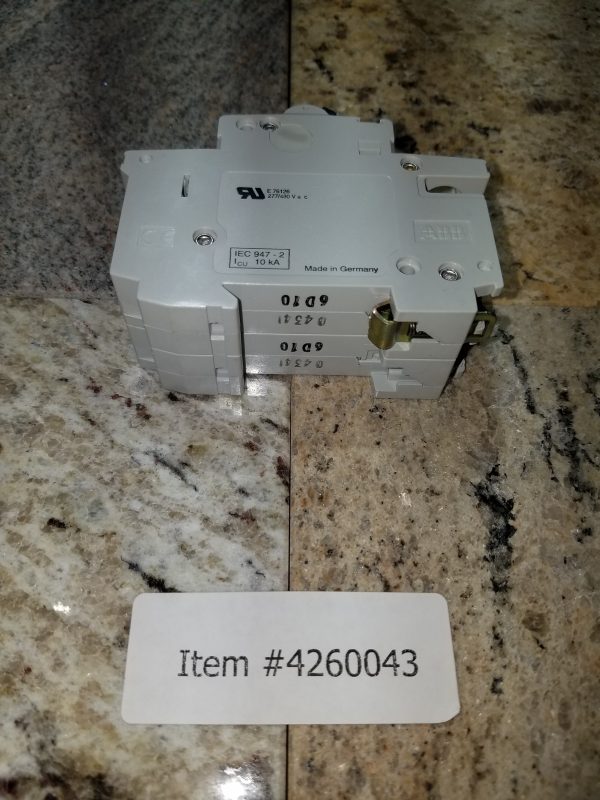 ABB E76126 2 Pole Circuit Breaker (D10) [4260043] - Image 3