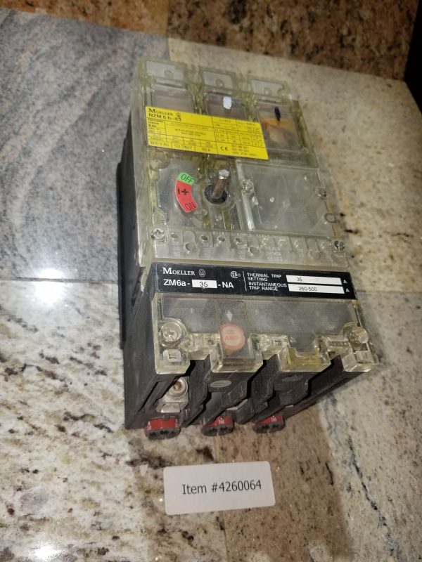 Moeller NZM 6b-63 Circuit Breaker [4260064]